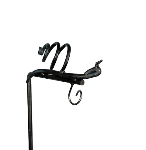 Gartenstecker mit aufgesetzter Schnecke