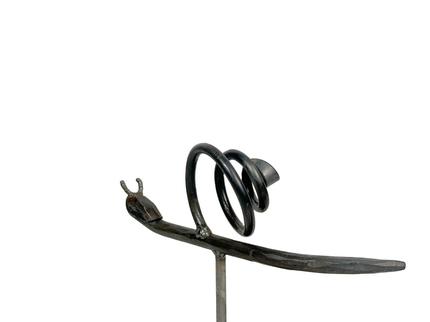 Schnecke mit Metallpin