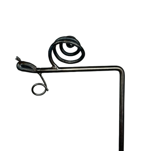 Gartenstecker mit einfacher Schnecke