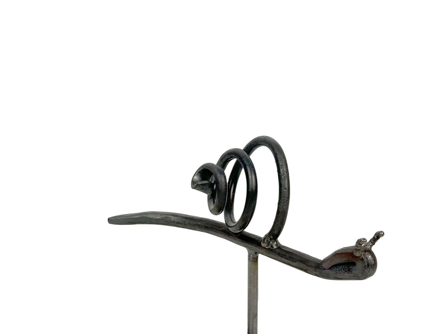 Schnecke mit Metallpin